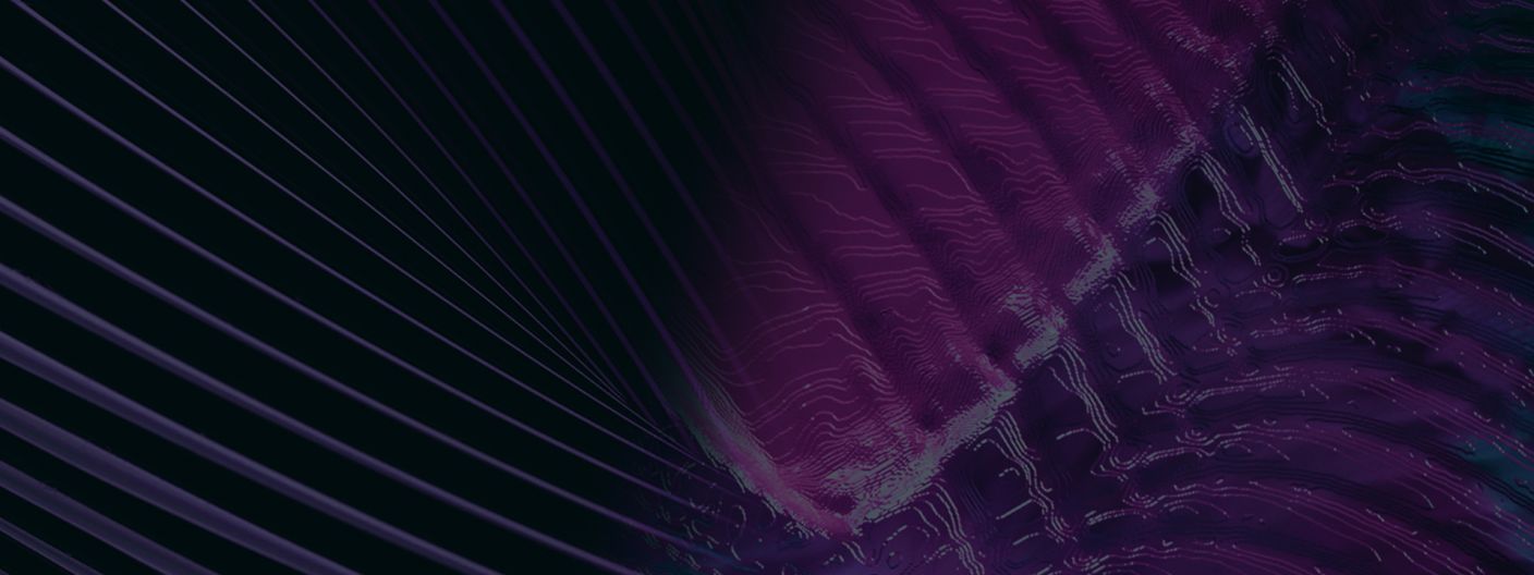 iZotope Equinox promotional web banner featuring abstract artistic studio visualizations.