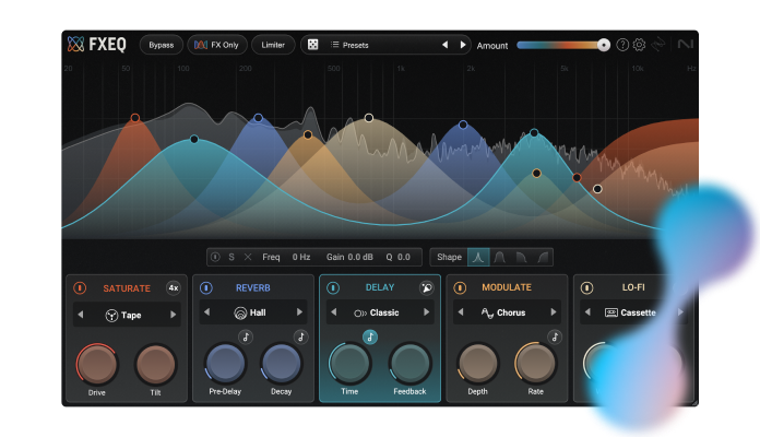 Creative FX through the workflow of an EQ