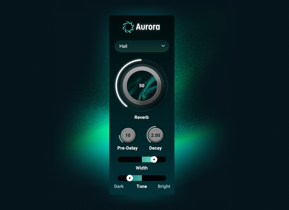 Intelligent Reverb Aurora | Intelligent reverb for cleaner mixes – iZotope